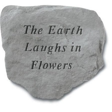 KAY BERRY INC Kay Berry- Inc. 61220 The Earth Laughs In Flowers - Garden Accent - 11 Inches x 10 Inches 61220